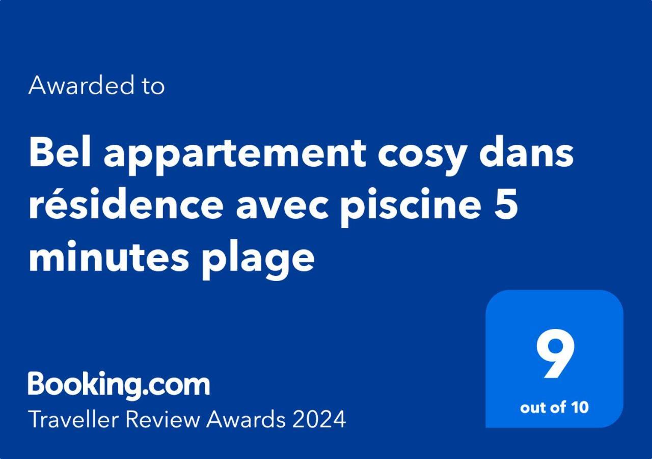 Bel Appartement Cosy Dans Residence Avec Piscine 5 Minutes Plage 메상주 외부 사진